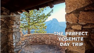 The Best Yosemite Day Trip  Bearcub sighting Glacier Point Taft Point Valley and Tenaya lake [upl. by Nolos]