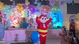 Zandra Belle 7th Birthday Jollibee Entrance [upl. by Marmion]