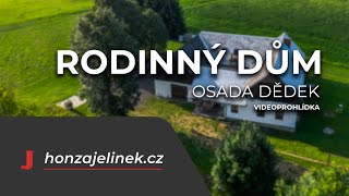 Prodej RD  Osada Dědek  CHKO Žďárské vrchy [upl. by Ronym286]