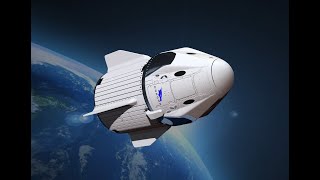 SpaceX Crew Dragon Model Printing File STL  OBJ for 3D Printing [upl. by Aurea]