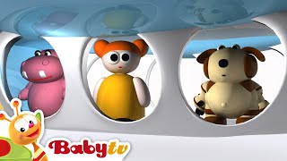 Hippa Hippa Hey 🧩 Fun Puzzle Games for Kids  Sound Game  Cartoons  Toddler Video BabyTV [upl. by Osnofla]