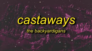 The Backyardigans  Castaways Lyrics  castaways we are castaways ahoy there ahoy we are castaways [upl. by Eniarol214]