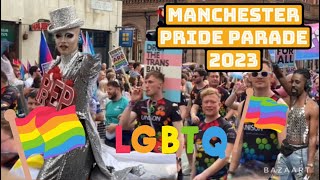 Manchester Pride Parade 2023  Full Video ManchesterPride [upl. by Cicely]