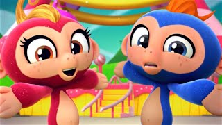 Songs in Melody Village  Fingerlings Tales  Kids Cartoons [upl. by Kroy284]