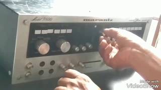 Preamp MARANTZ 3800 vintage [upl. by Jacquie226]