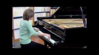 Rachel Flowers  Malambo  Alberto Ginastera  solo piano [upl. by Nnahgem]