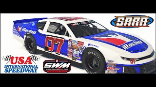 iRacing VR  SARA Contender Series at USA Speedway [upl. by Hsirrap516]