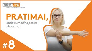 Pratimai kurie sumažins peties skausmą [upl. by Damalas]