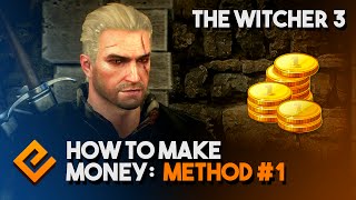 The Witcher 3  How To Make Money Method 1  Vivaldi Bank Location [upl. by Seroled]