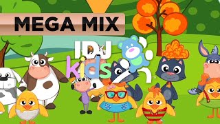 KAD SI SRECAN  NAJLEPSE DECIJE PESME  MEGA MIX  VESELA FARMA  IDJKids [upl. by Airasor]