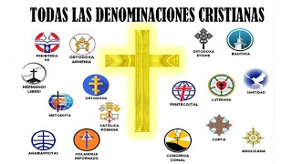 Las Denominaciones Cristianas explicadas en 15 minutos sus creencias [upl. by Trudnak]