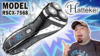 Hatteker Electric Shaver  Unboxing amp Quick Review  Model RSCX7568 [upl. by Gypsy]