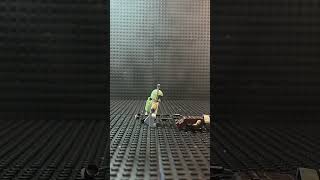 Boba fett vs mandalorianstarwars lego funny subscribe [upl. by Heurlin]