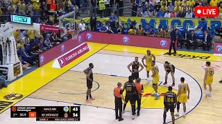 Maccabi Tel Aviv  Monaco Live Euroleague Playoff l 04052023 [upl. by Blanca423]