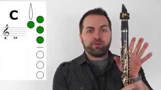 Clarinet  The 5Note Scale C D E F G [upl. by Uokes623]