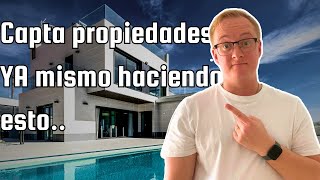 Como captar propiedades inmobiliarias [upl. by Eldreda]