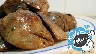 Recette  Foie de volaille poêlé [upl. by Artemed]