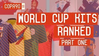 World Cup Kits Ranked Will Your Country Make It Out of the Group  Part 1 [upl. by Oigile111]