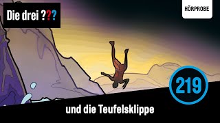 Die drei Fragezeichen Folge 219 und die Teufelsklippe  Hörprobe zum Hörspiel [upl. by Nosimaj]