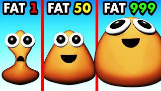 Growing FATTEST POU [upl. by Anitsej]