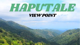 Haputale View Point Sri Lanka  හපුතලේ නැරඹුම් ස්තානය [upl. by Iaka]