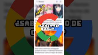 ¿Sabías esto de Google 🎮 viral shorts google curiosidades [upl. by Ahsonek951]