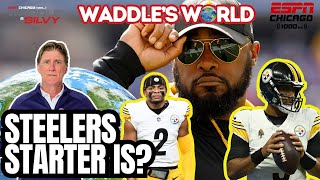 George Pickens REVEALS Pittsburgh Steelers QB Decision  Waddles World [upl. by Zinck]