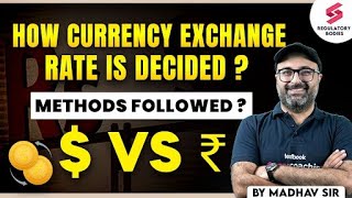 How Currency Exchange Rate Is Decided  Dollar Vs Rupee Devaluation Currency Exchange Madhav Sir [upl. by Misab]