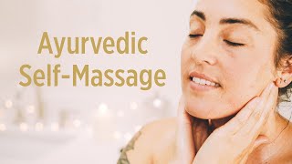 Abhyanga Ayurvedic SelfMassage with Oil  SelfLove Practices  Ayurvedic Herbal Oils [upl. by Baggs]