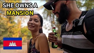 Going To A Cambodian Girls Mansion 🇰🇭 Cambodian Vlog [upl. by Karna]