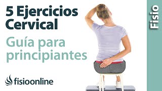 5 Ejercicios fáciles para cervicales  GUIA PARA PRINCIPIANTES [upl. by Ener147]