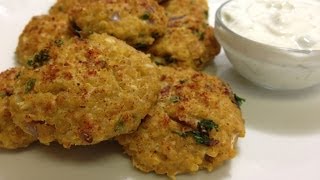 Quinoa Falafel Recipe  HASfit Healthy Falafel Recipe  Healthy Quinoa Recipes  Quinoa Recipe [upl. by Nahshon]