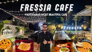 Most Beautiful Cafe in Vadodara  Fressia Cafe  2024  Harsh Kahar [upl. by Ollehcram308]