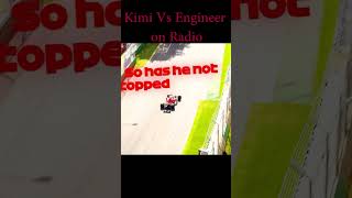 Kimi Räikkönen angry Radio drama shorts f12023 kimiräikkönen f12021 [upl. by Oer]