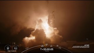 Blastoff SpaceX launches 20 Starlink satellites to complete doubleheader nails landing [upl. by Mya676]