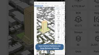 Feasibility studies in Revit with ease  save and manage camera positions [upl. by Jordanson585]