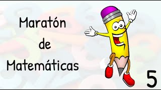 5 Maratón de Matemáticas  Juegos de Matemáticas  Inteligencia Matemática [upl. by Hulen]