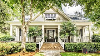 Low country cottagestyle home with Southern charm at its finest  Southern living home tour [upl. by Noremak]