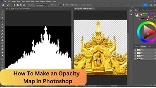 SketchUp Vray opacity Map in Photoshop [upl. by Absalom]