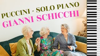 GIANNI SCHICCHI Piano Full Opera Accompaniment PUCCINI Il Trittico [upl. by Llerdnad]