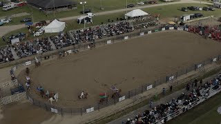 Midwestern Invitational Rodeo arrives in Flint [upl. by Eoz]