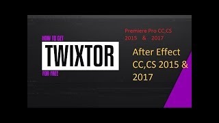 How to add twixtor to premier pro [upl. by Alvira]