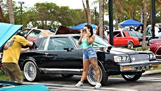 USO Picnic 2024 Majestics Miami MLK Weekend Lowrider Lowriding Big Rims Donks Amazing Cars [upl. by Russi]