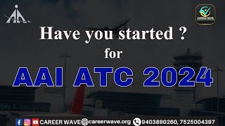 BATCH LAUNCHED  AAI ATC  START YOUR PREPARATION NOW with Career Wave aai aaiatc atc careerwave [upl. by Schwing]