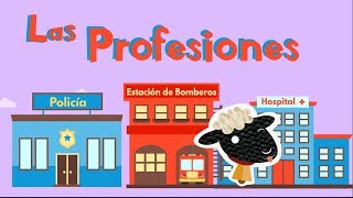 Aprende las profesiones para niños de 3 a 4 años  TinTan Preescolar [upl. by Ranilopa172]