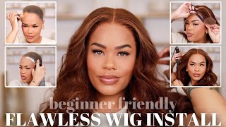 beginner friendly flawless wig install ft hairvivi  arnellarmon [upl. by Evangelina]