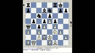 Lahti Jouko vs Portisch Lajos  World Chess U26 4th 1957 Reykjavik Iceland [upl. by Aniratak519]