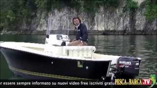 Proviamo la barca AL Custom 19  Pesca Dalla Barca TV [upl. by Kina765]