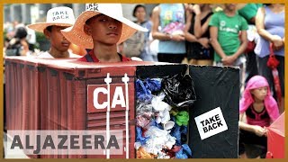 Philippines sends tonnes of trash back to Canada [upl. by Lukas]