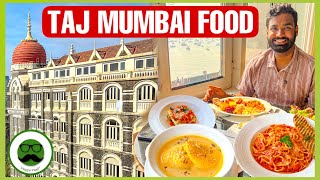 Rs 50000 24 Hour Eating Taj Palace Mumbai Food  Veggie Paaji Food Challenge [upl. by Soren177]